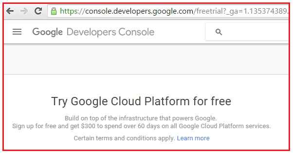 login with your Gmail id